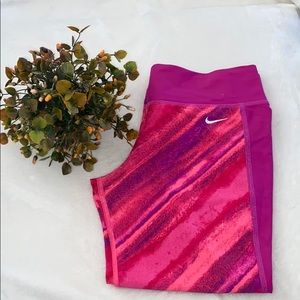 Pink/Purple Nike Capris
